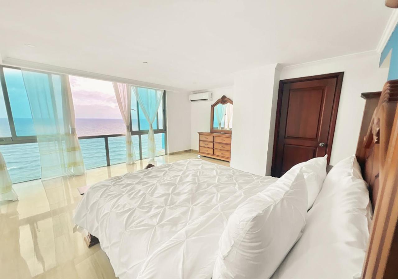 شقة Exclusive 3 Bdr, Gym & Pool, Seaview, Luxury Tower سانتو دومينجو المظهر الخارجي الصورة
